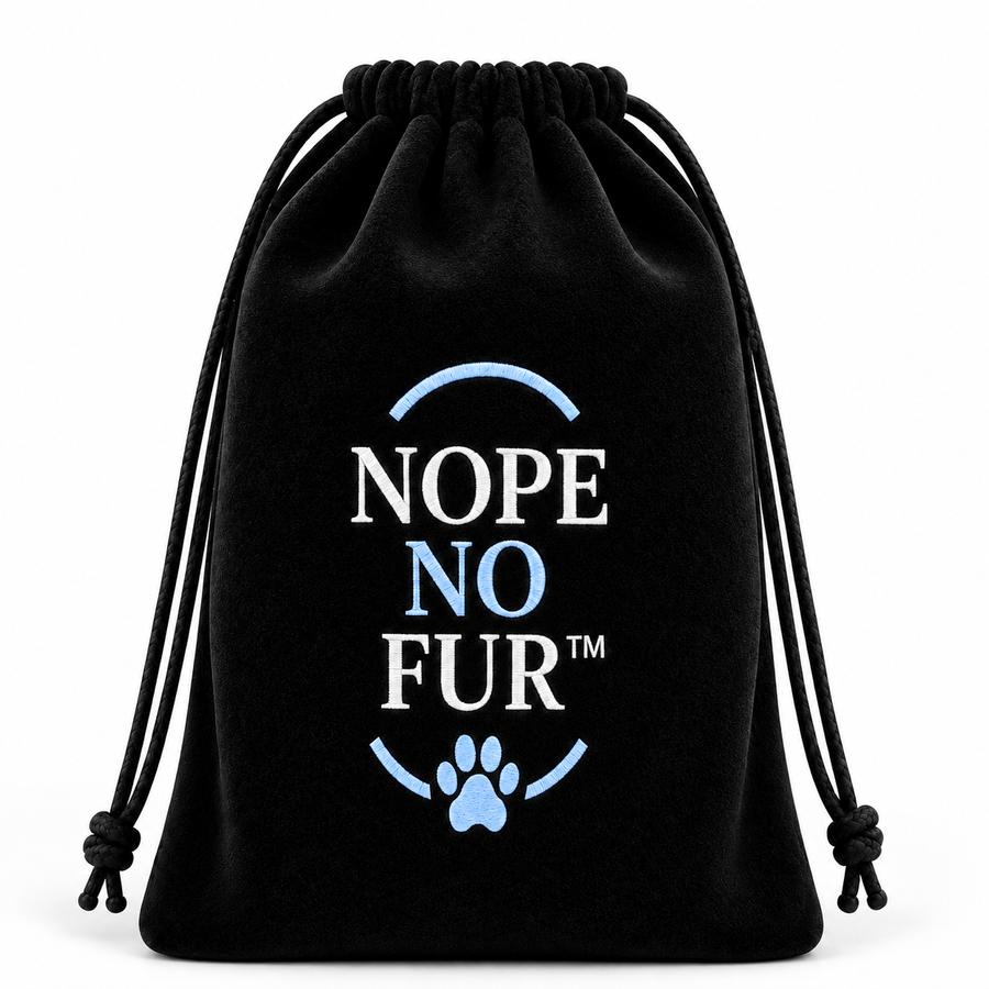 NOPE NO FUR Storage Pouch