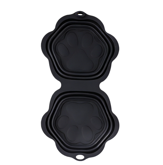 Complimentary Double Collapsible Travel Bowl