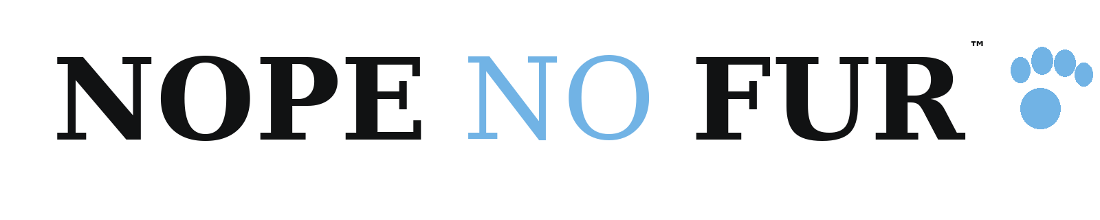 NOPE NO FUR